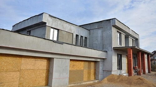 Строительство дома из газосиликатных блоков в Кобрине