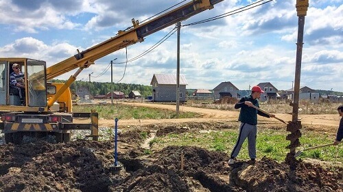 Свайно-ростверковый фундамент в Кобрине